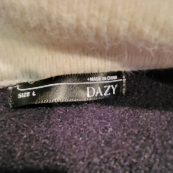 SIMPLIFY Sweater Large two tone - Picture 5 of 5